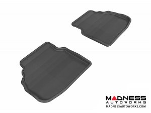 BMW 7 Series Floor Mats (Set of 2) - Rear - Black by 3D MAXpider - F01 BMW 7 Series Floor Mats (Set of 2) - Rear - Black by 3D MAXpider - F01
